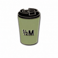 1/2 Million Coffee Cup Green